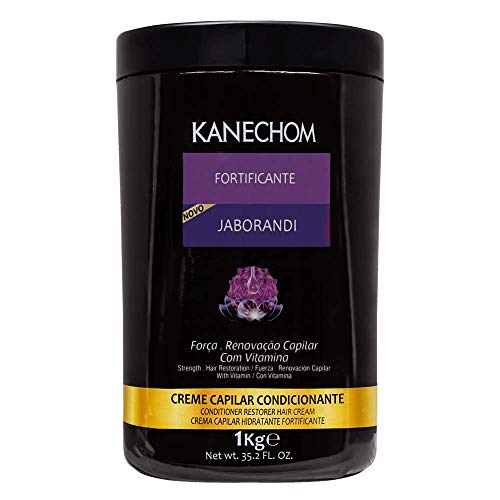 Kanechom Brazilian Hair Treatment With Jaborandi 35.2oz | Creme de Tratamento com Jaborandi 1kg