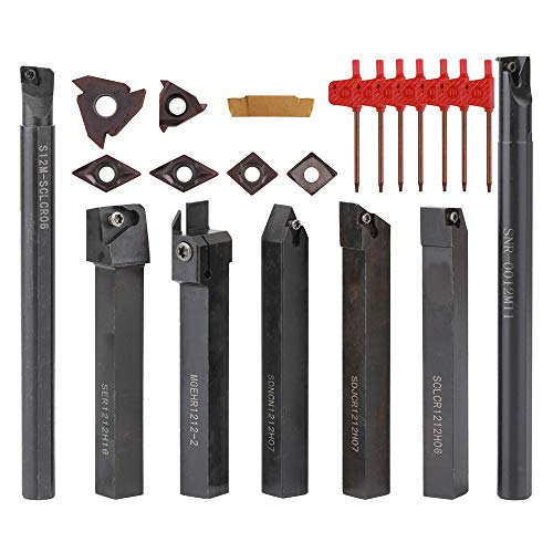 Herramienta de torneado de madera con vástago multifuncional 12mm miniatura 1