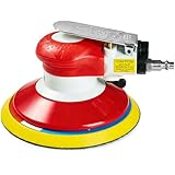 LithiCraft Professional Random Orbital Air Sander 6' Pneumatic Palm Sander DA Sander, Low Noise Reduction...