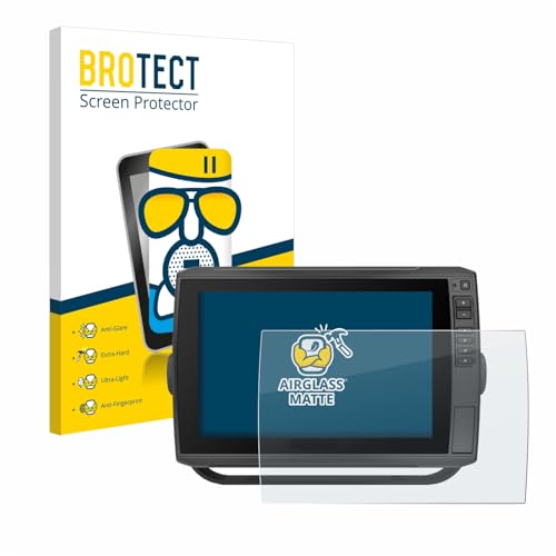 BROTECT Entspiegelungs Schutzglas für Garmin ECHOMAP Ultra 102sv Schutzfolie Panzer Folie Glas Matt [Extrem Kratzfest 9H, Anti-Reflex]