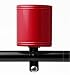 Cruzies Bike Cup Holders/Bicycle Cell Phone Holder - From the same manufacturers of the HydroFlask (Red) - Beach Cruiser Bottle Holder