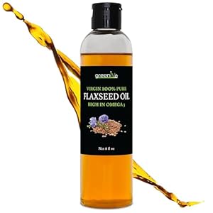 GreenIVe Flax Seed Oil 100% Pure Co...