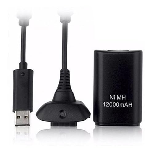 Bateria E Carregador Xbox 360 58.000mah