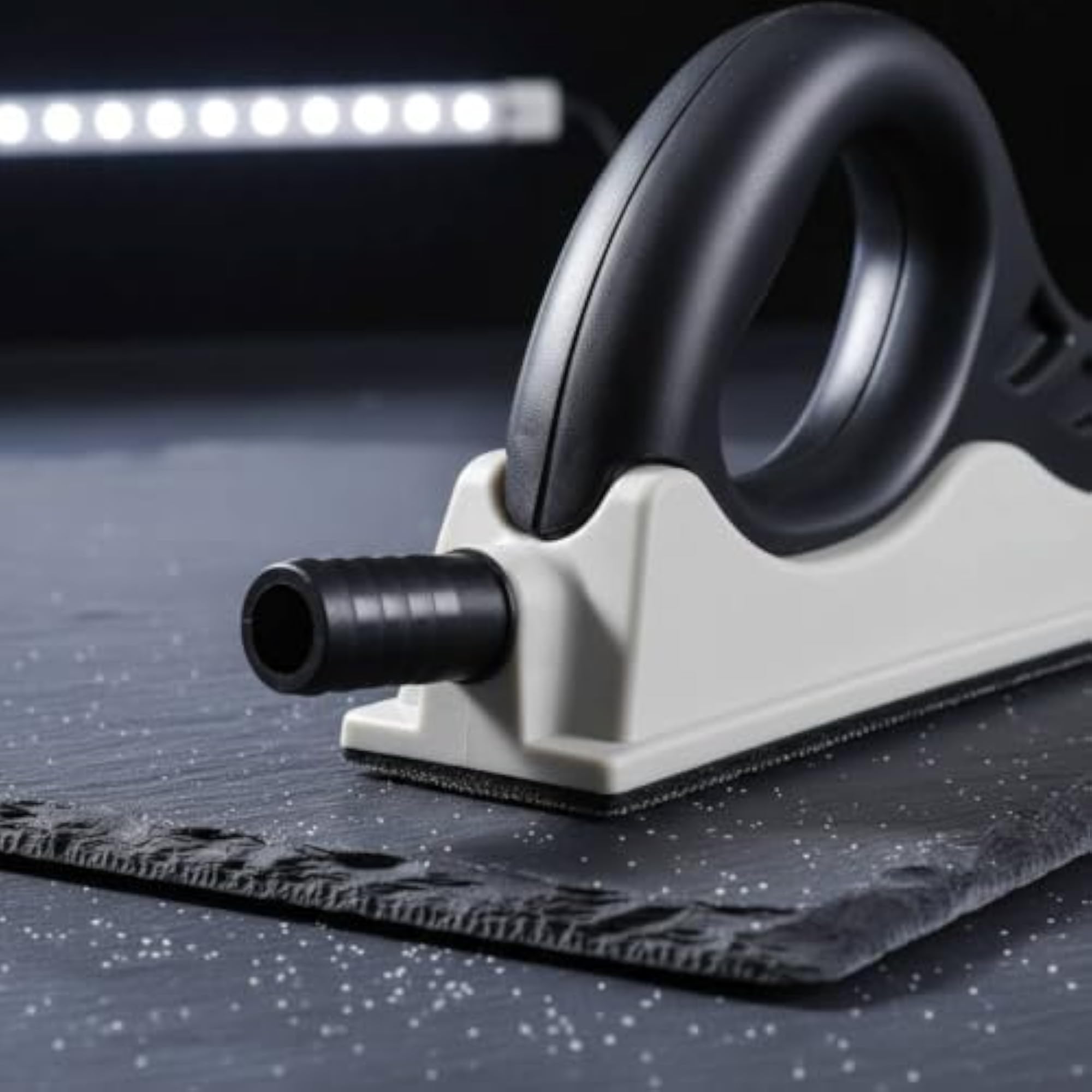 Ergonomic Handle Manual Dust Clear Sander, Lightweight