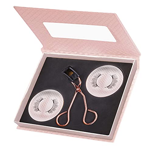 Magnetic Eyelashes Kit, Glue-free Magnetic Eyelash Clip & False Eyelashes Set, Soft Magnetic Eyelashes, Natural Look