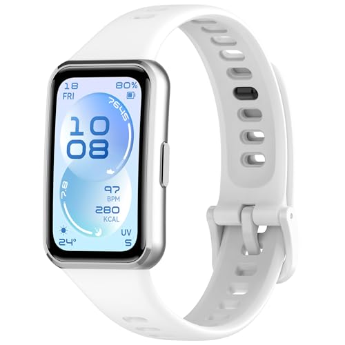 [RuenTech] Huawei Band 11/11 Pro �����o���h, Huawei Band 11/11 Pro �x���g�A�_�炩���V���R���� �^�������x���g �t�@�[�E�F�C�o���h11 Pro/11 �X�}�[�g�E�H�b�`�ɓK�p �ʋC�� �����\ �y�� (
