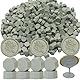 Salbeigrün Wachs Achteckig Wachssiegel Stempel, 300 Stück siegelwachs Perlen, für Vintage Siegellack und Brief, Einladungen, Karten, Paket Geschenk (Salbeigrün)