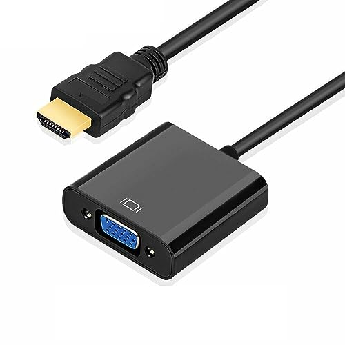 E-Universal HDMI - VGA bL HDMI - VGA A_v^[ (IX烁X) Rs[^[ fXNgbv m[gp\R PC j^[ vWFN^[ HDTVAChromebookARaspberry PiARokuAX