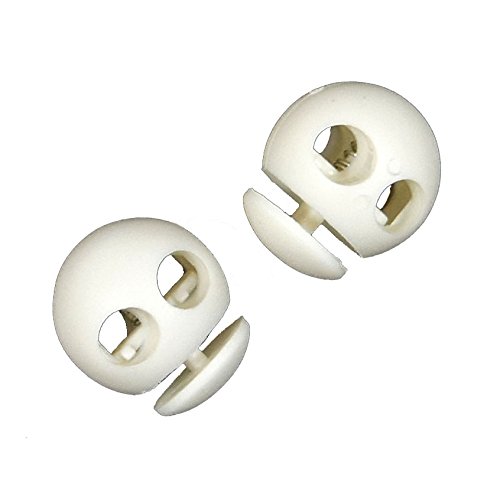 Arrêt cordes double trou contre les cordons qui glissent | Kit de réparation vêtements