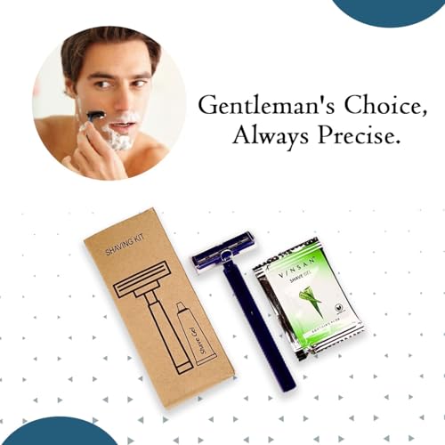 Image of (Pack Of 25) Hotel Shaving Kit | Razor & Shaving Gel kit | Hotel Toiletries Kit | Shaving Gel Pouch | Hospital Toiletrey | Desposible Shaving Set