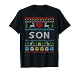 Photo Gallery knit son natale brutto maglione squadra per la famiglia maglietta Photo Gallery knit son natale brutto maglione squadra per la famiglia maglietta