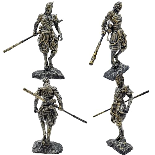 Figura Sun Wu Kong Decoración Hogar 7.7 in PVC miniatura 3