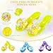 Princess Jewelry Boutique Dress Up & Elegant Shoe, Role Play Fashion Accessories of Crowns, Skirts, Necklaces, Bracelets, Rings, Gift Toys for Age 3 4 5 6 Year Old Girls Kids Toddlers Party Favors