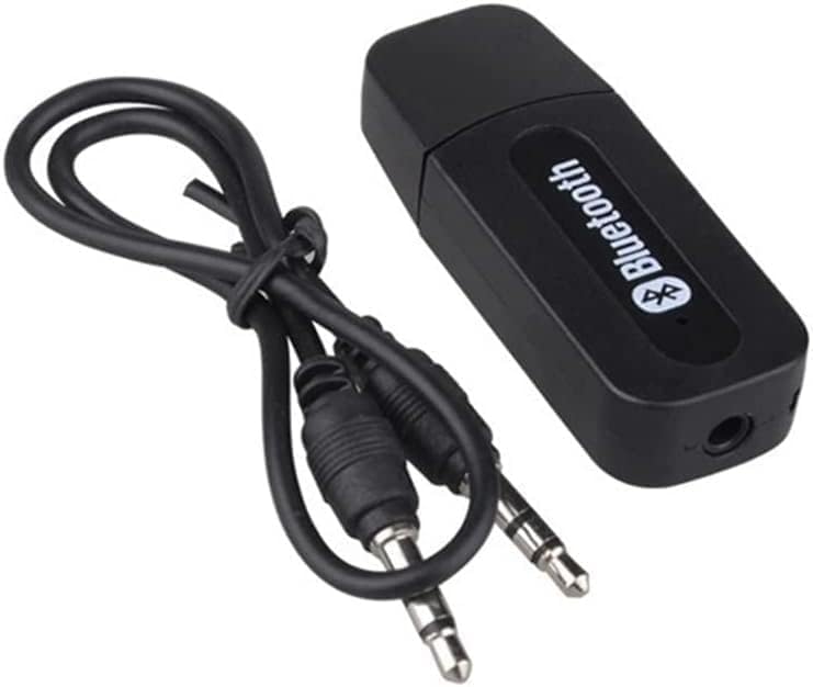 USB 2.1 inalámbrico Bluetooth 0.138 in AUX audio estéreo música coche receptor adaptador PC