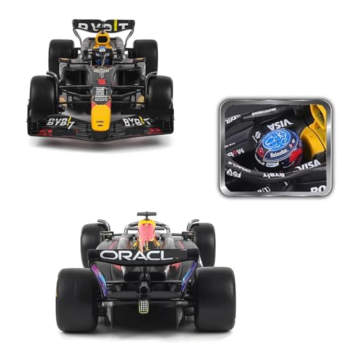 Modelo a escala 1:24 de auto de carrera F1 RB20 miniatura 6