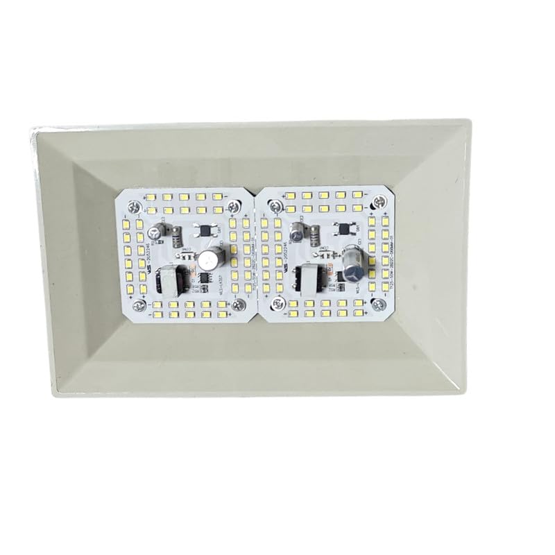 ERH India Outdoor Indoor Use 100 Watt LED Flood Halogen Light Hanging Aluminum Plate Base Board Home Garden Garage Factory Exhibitions