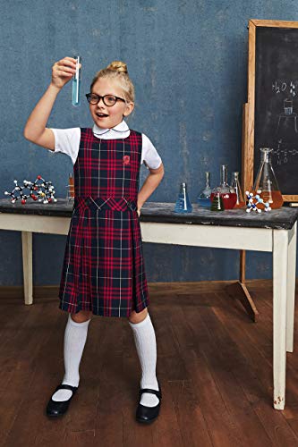 Lands' End Girls Solid Cable Knee Socks (3-pack)2