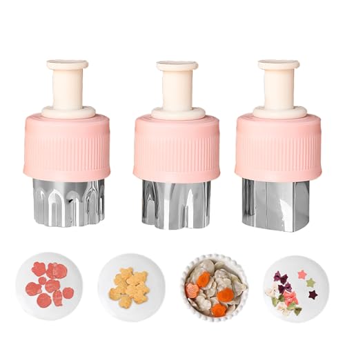 Cortadores para niños, cortadores de sándwich, formas de cortador de alimentos para niños, cortador de frutas pequeño, molde de sellos de pastelería, accesorios de cocina, cortadores de tamaño mini