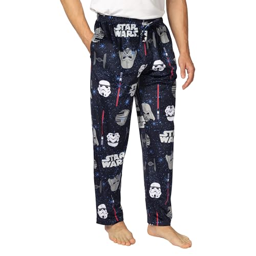 STAR WARS mens Pajama Pants, Lounge Bottoms With Drawstring, Ultra-soft & Comfortable2