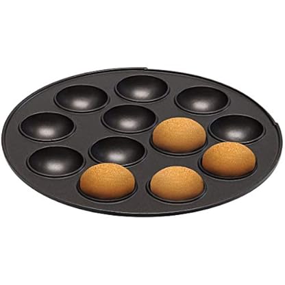 Bestron 3-in-1 Waffeleisen, Waffeleisen mit 3 auswechselbaren Backplatten: Waffel-, Donut- und Cake Pop, inkl. Backampel & Antihaftbeschichtung, 700 Watt, Farbe: Mint – Bild 5