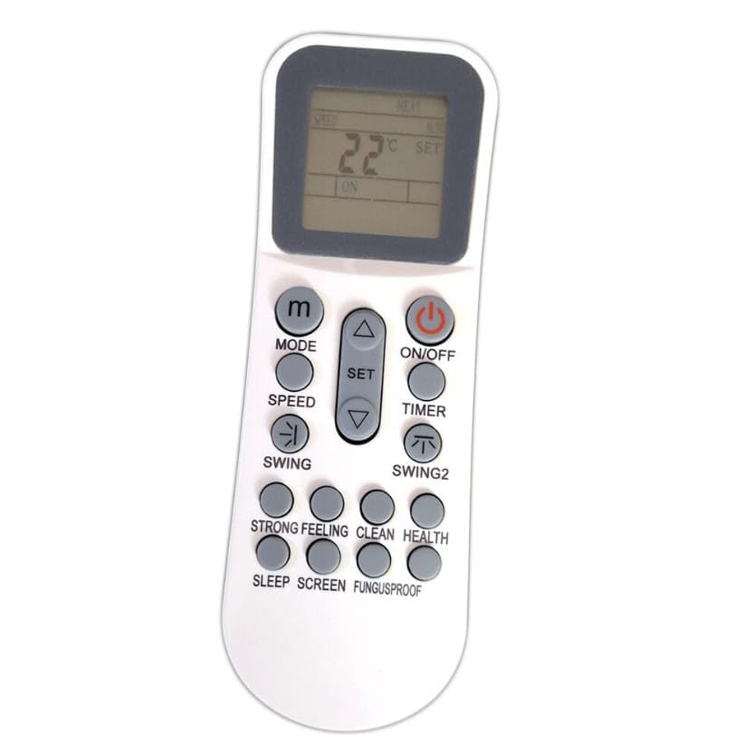 Télécommande AUX pour climatiseur YKR-K/002E résout les pannes de touches usées