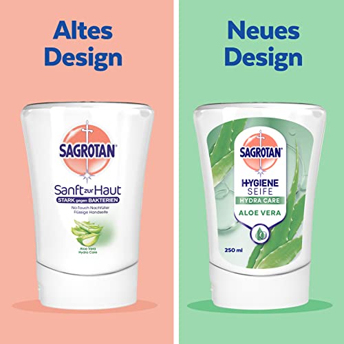 Sagrotan No-Touch Nachfüller Aloe Vera – Für den automatischen Seifenspender – 5 x 250 ml Handseife - Image 5