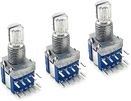Encodeur rotatif 5pcs RS1010 interrupteur commutation 2 pôles 3 positions pour circuit imprimé