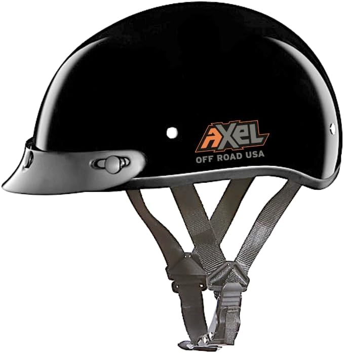 AXEL OFF ROAD Casco Trail Dot para niños, cómodo, ligero y elegante protección todoterreno con diseño de alta visibilidad