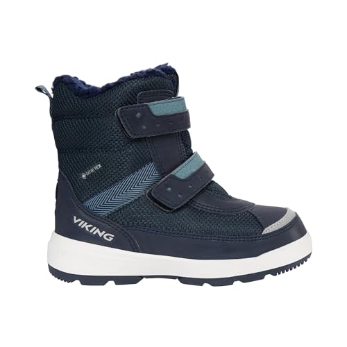 Viking Unisex Kinder Play Reflex Warm Gtx 2v Snow Boot, Navy...