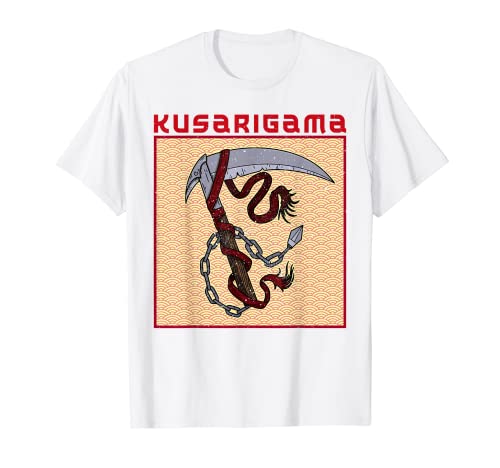 Kusarigama Japón japonés arma artes marciales Camiseta