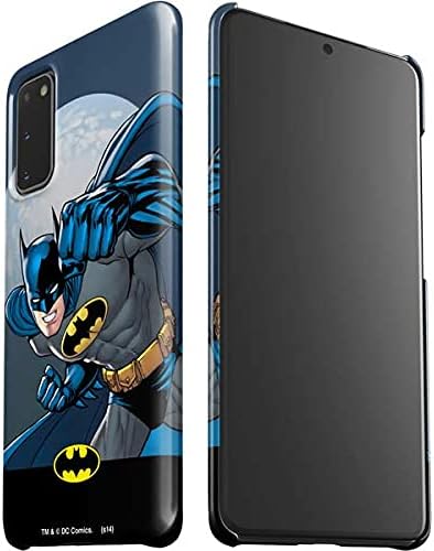 Skinit Lite Phone Case Compatible with Galaxy S20 - Officially Licensed DC Comics Batman Ready for Action Design