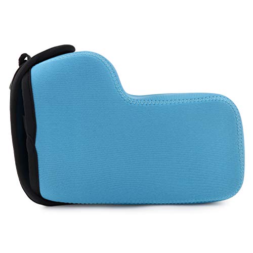 Funda Neopreno Ultra Ligera para Cámara Nikon Coolpix P1000 Azul miniatura 4