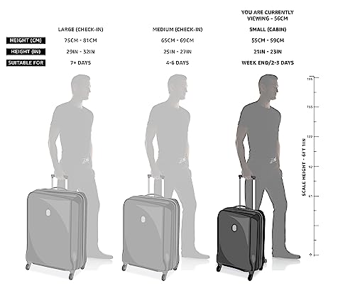 Image of American Tourister Geneva Polyester 56 cms Dark Grey Softsided Cabin Luggage (FW0 (0) 08 001)
