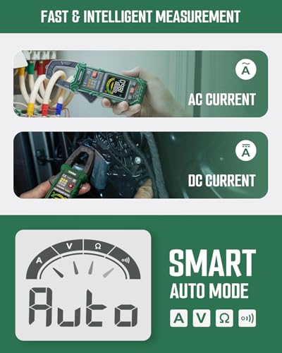 Tesmen TCM-300D Digital Clamp Meter 6000 Counts T-Rms Multimeter Auto-Ranging Voltmeter Ampmeter thumb #1