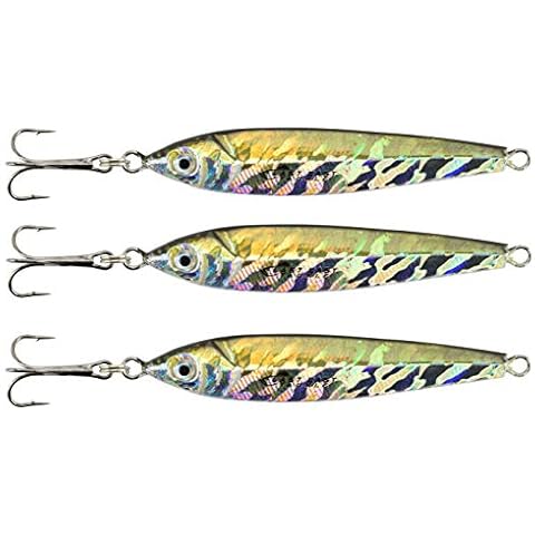 Last Cast Tackle 1.5oz-2.5oz Bullet Jig - 4 Colors & 3 Weights to Choose from (Sand EEL, 1oz) Cover