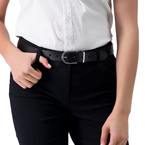 Calvin Klein Women's Casual And Dress Fashion Belts, Sleek Black, X-Large #TOP4
