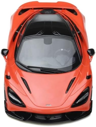 Miniatura 8 de GT Spirit 2020 McLaren 765 LT, Helios Orange GT327-1/18 escala de resina modelo de coche de juguete