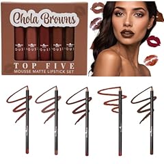 Top 5 Chola Browns + 5 Lipliners