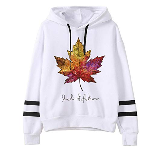 Kapuzenpullover Streetwear Oversized Hoodie Frauen Brief Drucken Streifen Rundkragen Kordelzug Lange Ärmel Sweatshirt Plus Größe M B