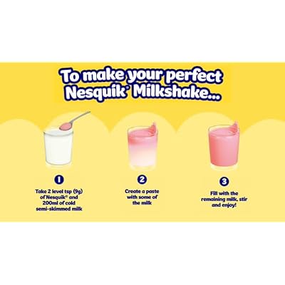 Nesquick Flavored Powder-Strawberry-16 Oz-2 Count