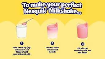 Nesquick Flavored Powder-Strawberry-16 Oz-2 Count