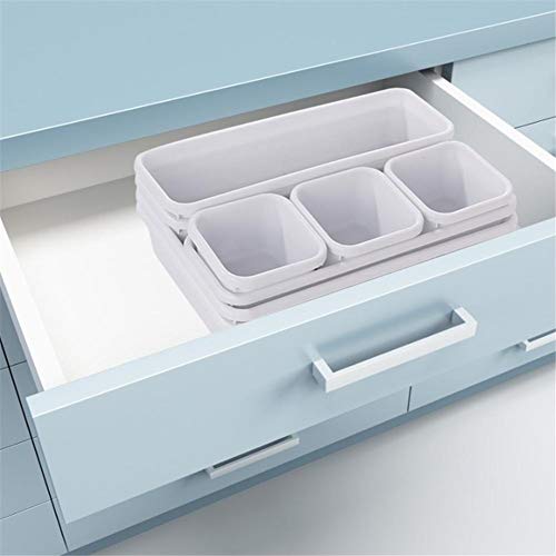 Preisvergleich Produktbild rosemaryrose Schubladen Ordnungssystem-8 STÜCKE Schublade Stil Aufbewahrungsbox Tray Shallow Drawer Organizers-Separate Freie Kombination Kleine Objekt Aufbewahrungskoffer