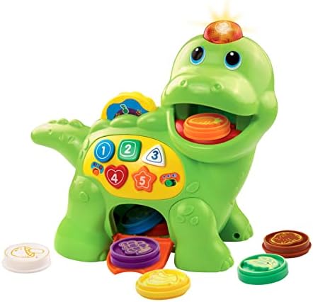 VTech Baby Fütter Mich Dino – Sprechender Dinosaurier Lernspielzeug