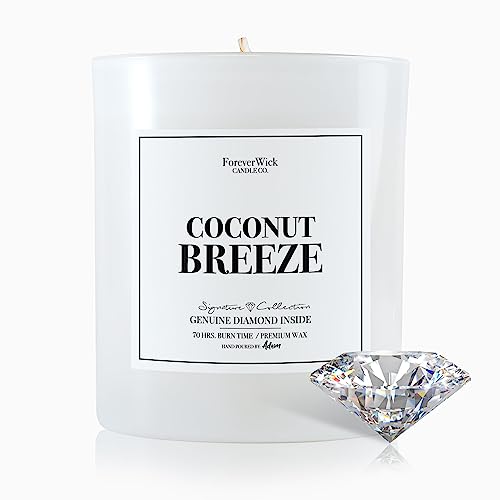 Foreverwick Coconut Breeze Candle &ndash; 14oz 70hr Aromatherapy