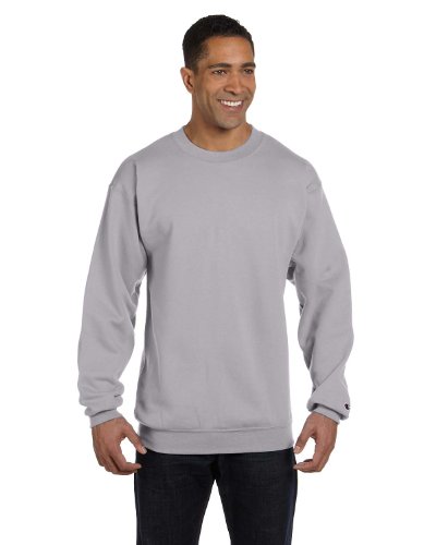 Champion Eco 9 oz. Crew, Medium, LIGHT STEEL
