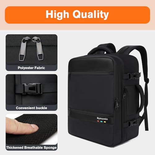 Exquisite Travel Laptop Backpack, Flight Approved Size Carry on Bag (25L) - image 4