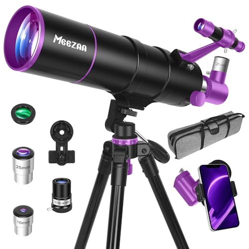 Telescope, Telescope for Adults High Powered, 90mm Aperture 550mm...