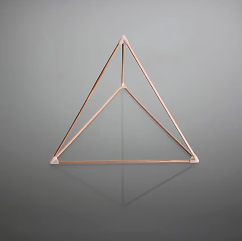 Kit para construcción de 5 poliedros regulares, Tetraedro, Hexaedro, Octaedro, Icosaedro y Dodecaedro. Altura entre caras de 17 cm.…