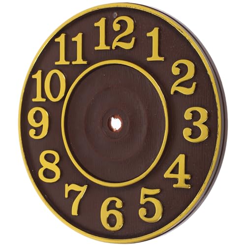 Healvian Orologio da Muro Cucù Antico in Metallo Color Oro con Pendolo, Design Vintage Raffinato e Affidabile per Soggiorno e Camera