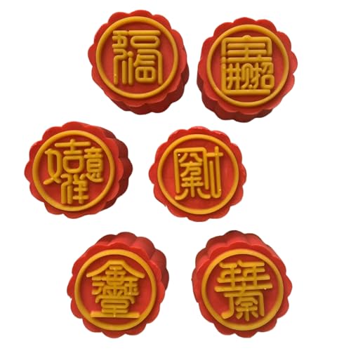 Zkhxhtg bakeware sets Hand Pressed Pastries Mold ABS Traditional Bean Pastes Cake Mold for Baking Enthusiasts Dessert Bakewares